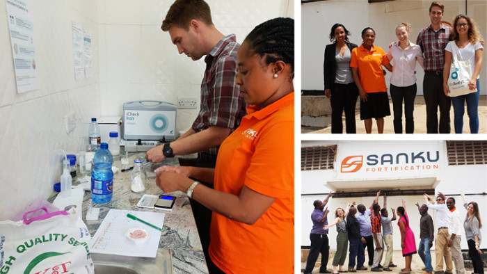 Sanku and Bioanalyt food fortification training