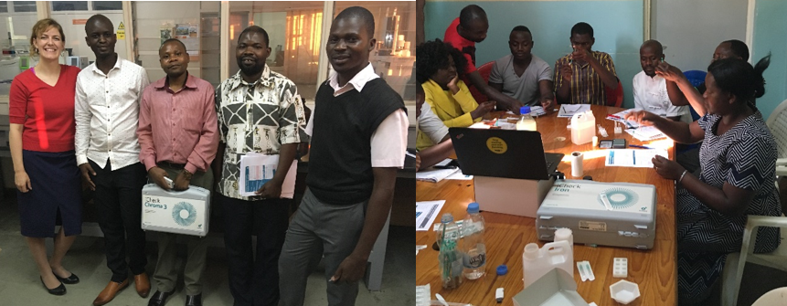 Training of Bioanalyt in Malawi