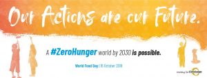 world food day 2018 banner