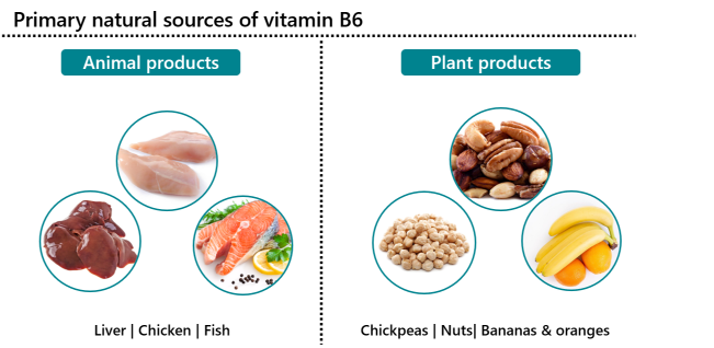 Sources of Vitamin B6