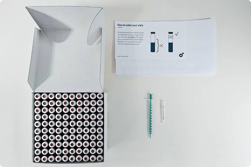 iCheck Carotene Test Kit Content