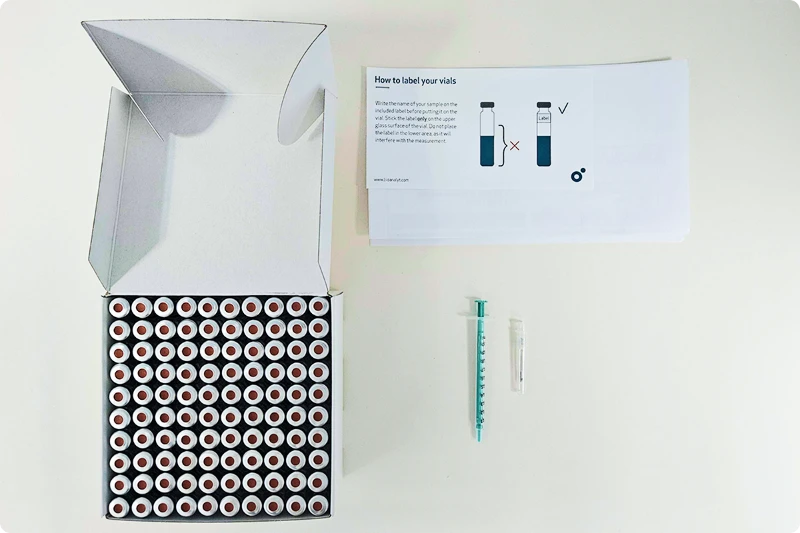 iCheck Fluoro Test Kit content