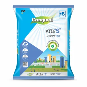 Fortified wheat flour labelled with 'F+'