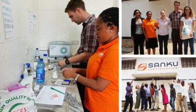 Sanku and Bioanalyt food fortification training