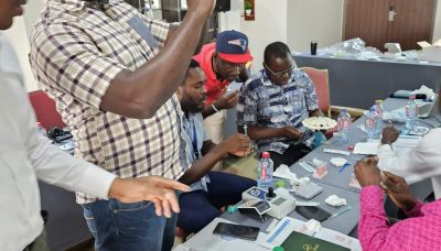 iCheck training in Ghana